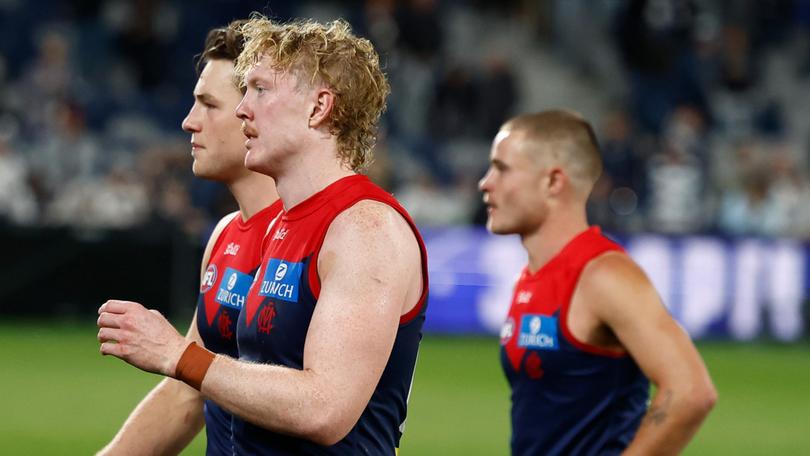 Max Gawn has dismissed a report Clayton Oliver wants to be traded from Melbourne.