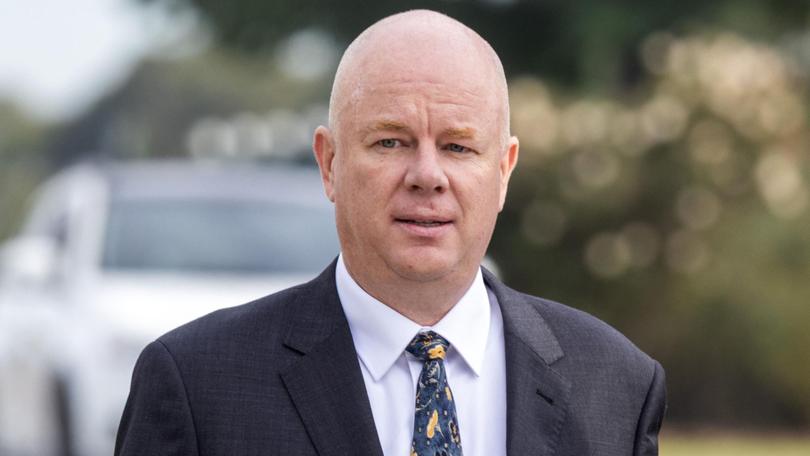 Simon Patterson is giving his third day of evidence to the trial. NewsWire / David Geraghty