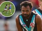 Willie Rioli is under investigation for sending a threatening message. 