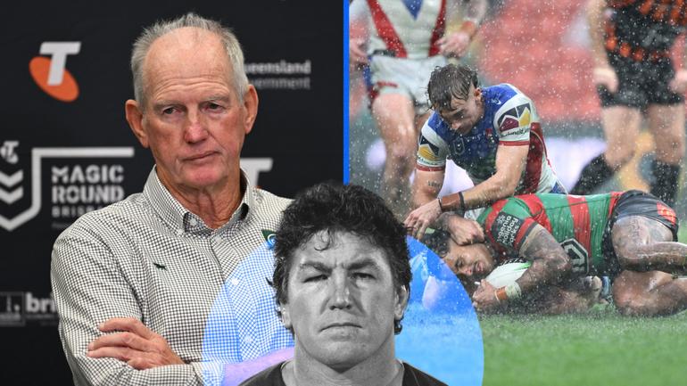 Wayne Bennett has blasted Souths for playing at a first-grade level.