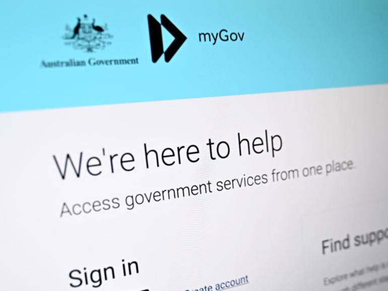 The myGov portal achieved the highest score of the agencies in the Digital Government Index.