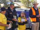 Nationals' candidate Sam Farraway (L) and Independent MP Andrew Gee fought a tight race in Calare. 