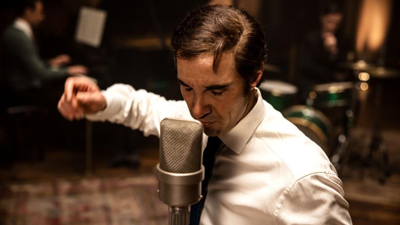 Tahar Rahim as Charles Aznavour in Monsieur Aznavour.