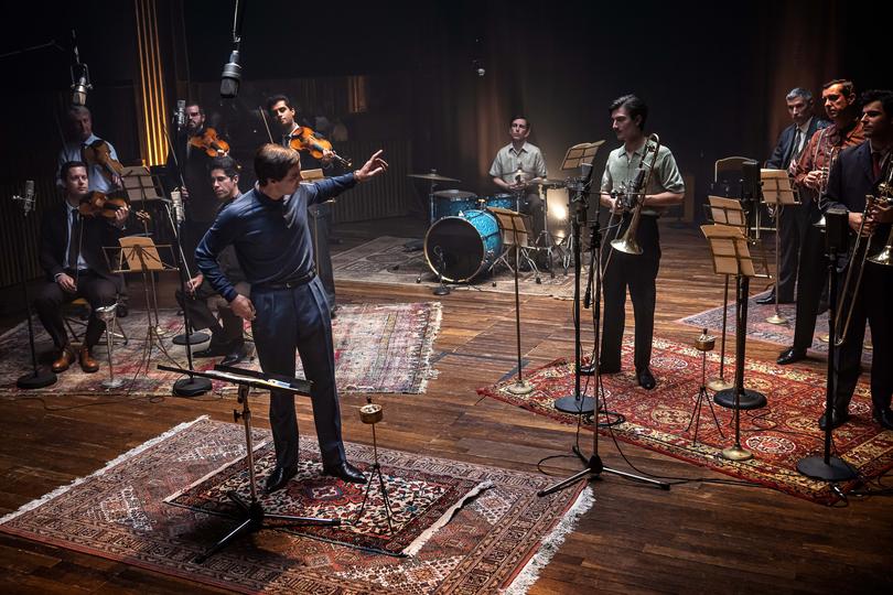 Tahar Rahim as Charles Aznavour in Monsieur Aznavour.