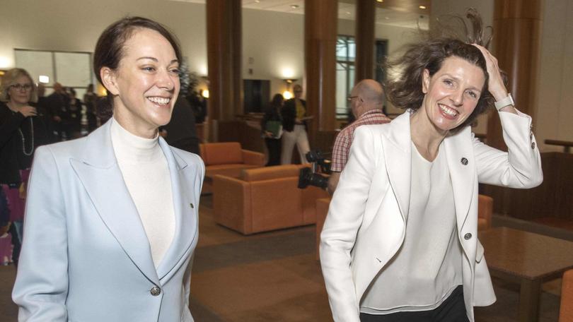 Teal independents Sophie Scamps and Allegra Spender have both been elected for a second term.