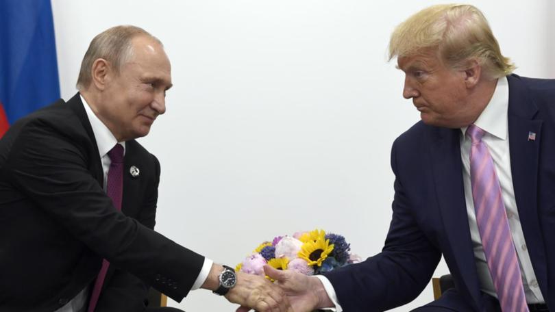 A meeting between US President Donald Trump and Russian President Vladimir Putin may be on the cards (AP PHOTO)