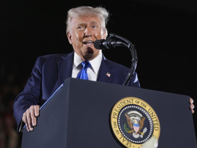 US President Donald Trump..