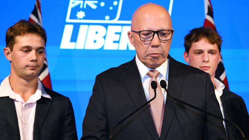 Former Opposition Leader Peter Dutton.