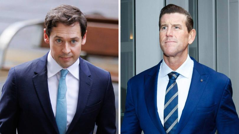 Nick McKenzie and Ben Roberts-Smith.