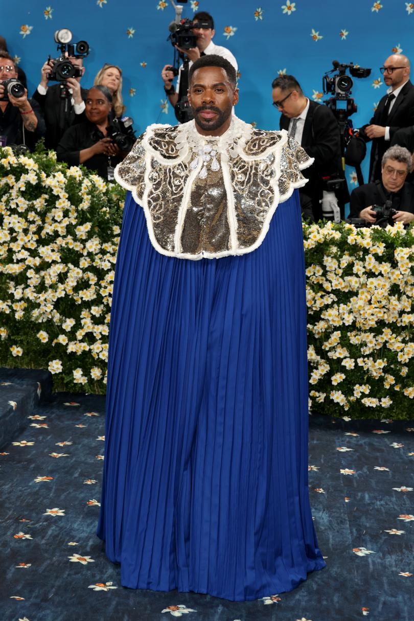 NEW YORK, NEW YORK - MAY 05: Colman Domingo attends the 2025 Met Gala Celebrating "Superfine: Tailoring Black Style" at Metropolitan Museum of Art on May 05, 2025 in New York City. (Photo by John Shearer/WireImage)