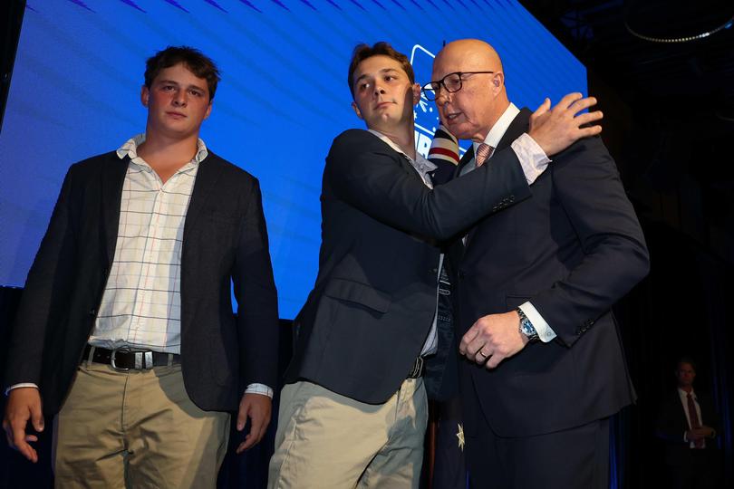 Peter Dutton after the election loss.