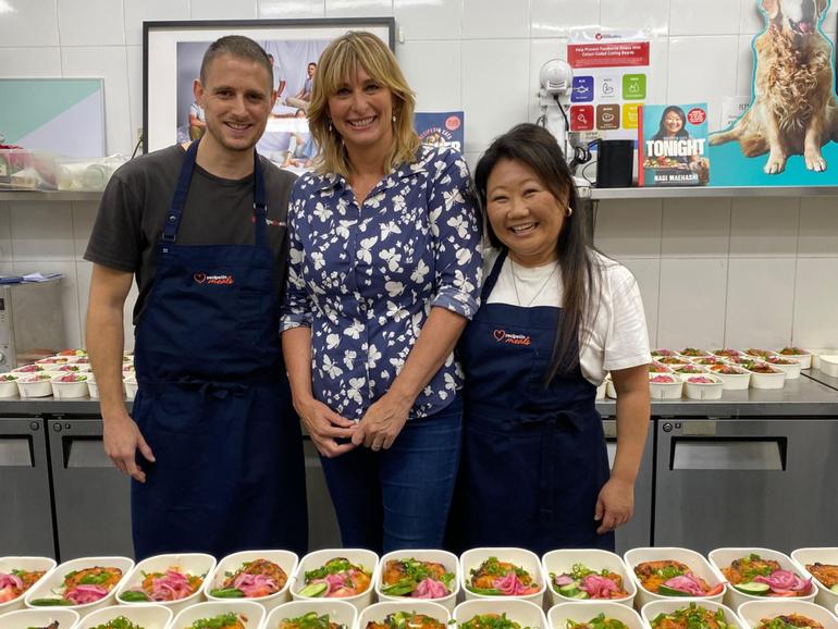 RecipeTin Eats founder Nagi Maehashi invited Johanna Griggs into her charity’s kitchen and her home for a peek behind the scenes.
