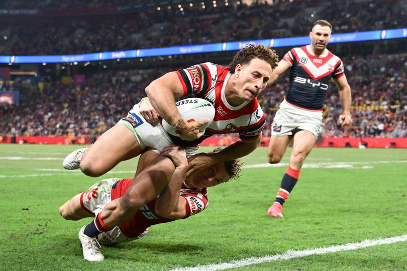 Mark Nawaqanitawase has been on fire for the Roosters.
