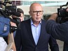Peter Dutton arrives in Canberra to pack up his office after losing his seat in the election bloodbath.