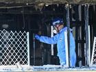 Three children died in the blaze, which police are treating as suspicious.  (Darren England/AAP PHOTOS)