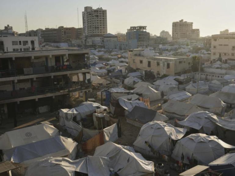 Israel's military campaign has reduced most of the Gaza Strip to rubble.