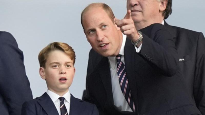 Prince George impresses the veterans at a royal event.