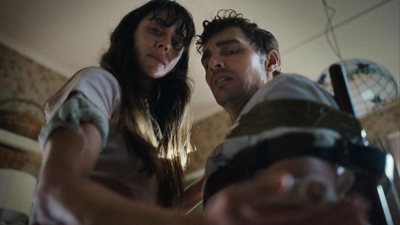 Alison Brie and Dave Franco in Together.