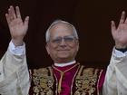 "Peace be with you all," Pope Leo XIV has said from the balcony of St Peter's Basilica. (AP PHOTO)