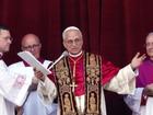 The newly elected Pontiff, Pope Leo XIV.