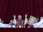 Pope Leo XIV has delivered his first speech. 