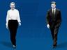 Sussan Ley and Angus Taylor go to war for leadership of the stricken Liberals.
