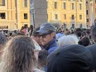 Harry Styles in the crowd outside St Peter's