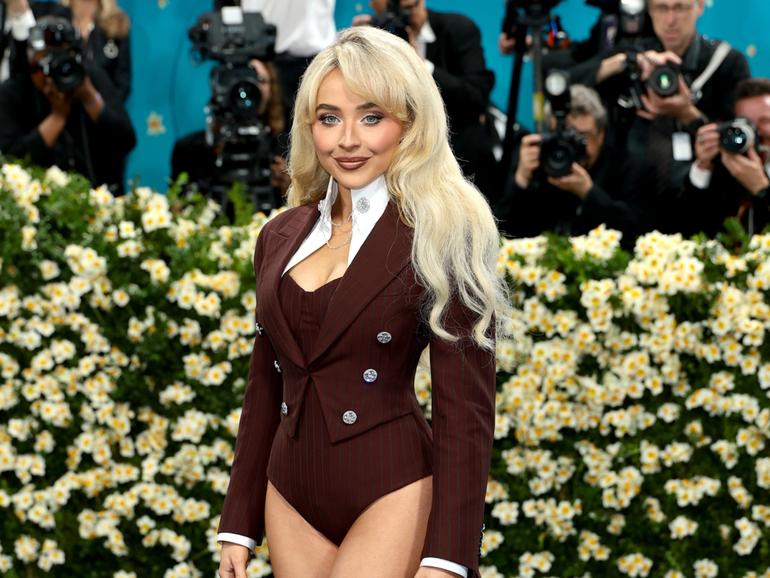 Sabrina Carpenter at the Met Gala.