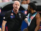 Ken Hinkley has warned rival players about sledging Willie Rioli.