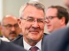  Mark Dreyfus attends the caucas on Friday.