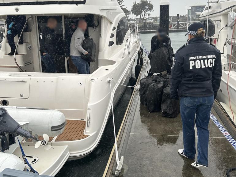 Police have made a massive cocaine bust off the coast of NSW.