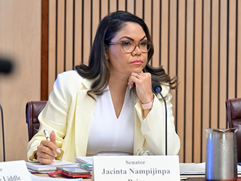 Senator Jacinta Nampijinpa Price has announced she will run for the deputy leadership of the Liberal Party
