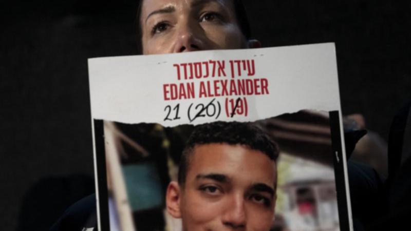 Yael Alexander hopes to be reunited with her son, Edan, who was taken hostage by Hamas militants.