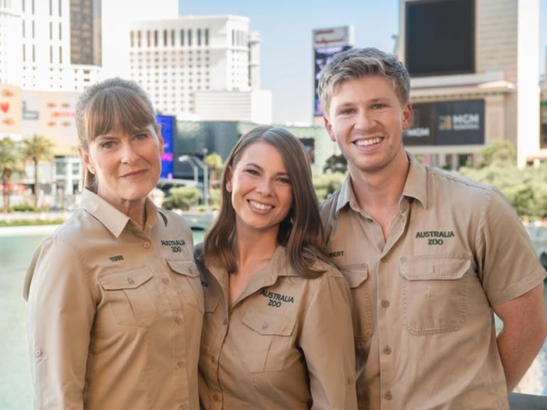 Bindi Irwin has been rushed to hospital for emergency surgery in Las Vegas. 