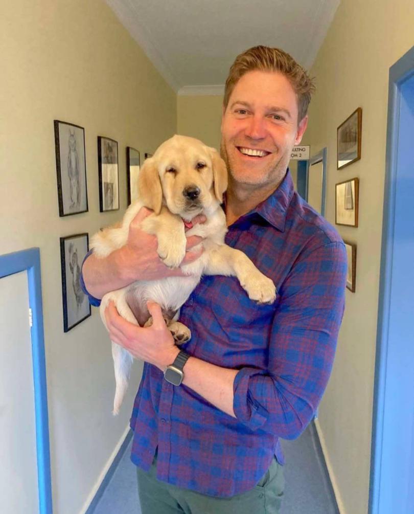 Australian vet Dr Chris Brown.