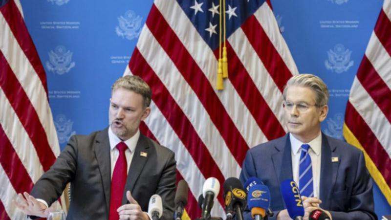 US trade representative Jamieson Greer and treasury chief Scott Bessent announced a deal with China.