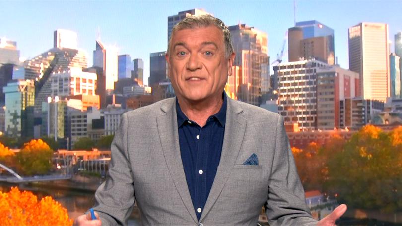 Entertainment reporter Peter Ford: “We don’t expect this to happen at a Tina Arena concert.”