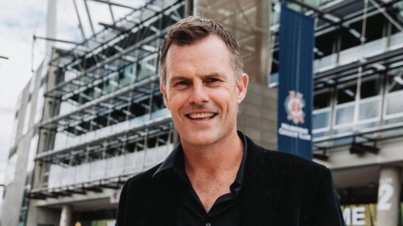 Luke Darcy has revealed that calling games involving his son played a part in his departure from the media.
