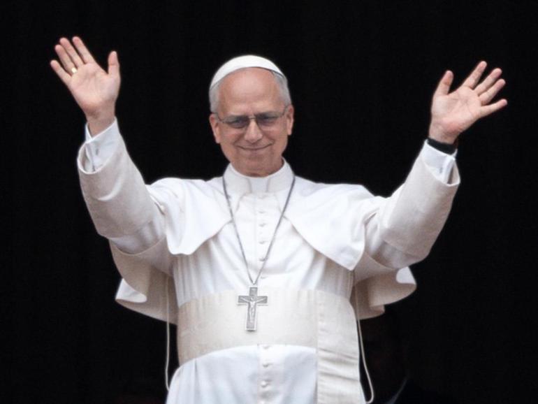 The Pope has connections to his predecessors, but his first Sunday blessing took a different tone.  