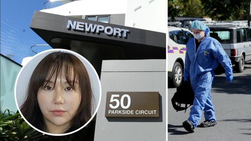 Police found Qiong Yan's body in a large tool box on a balcony months after her alleged murder. (HANDOUT/QUEENSLAND POLICE, AAP)