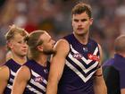 Sean Darcy during last week’s loss to Collingwood.