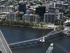 The body of a man has been discovered after a car plunged into the Brisbane River in the city’s southwest.