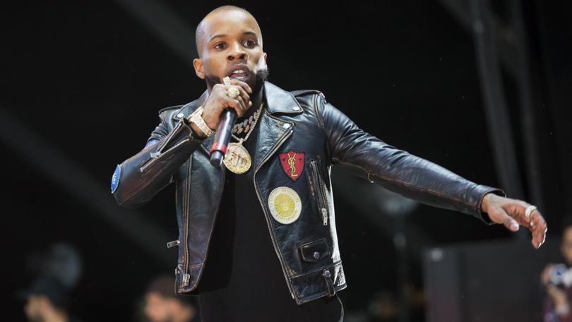 American rapper Tory Lanez was rushed to hospital on Monday morning.