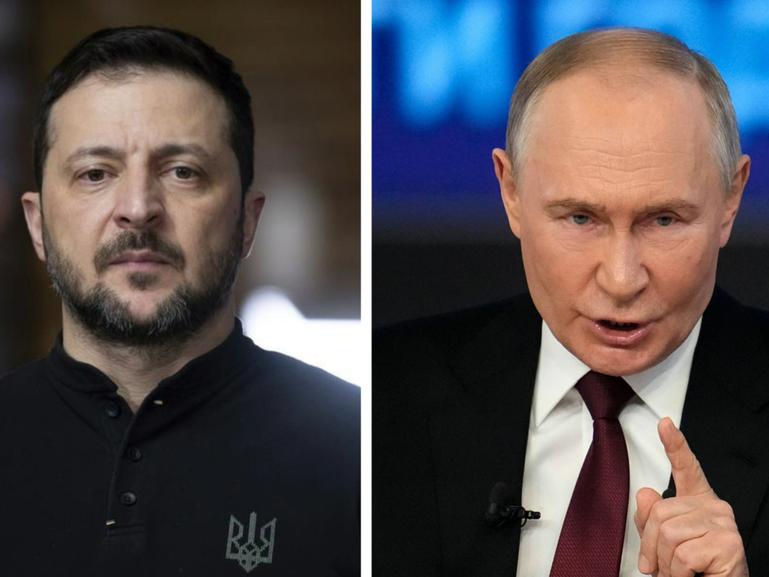Volodymyr Zelensky has threatened to pull out of peace talks with Vladimir Putin.