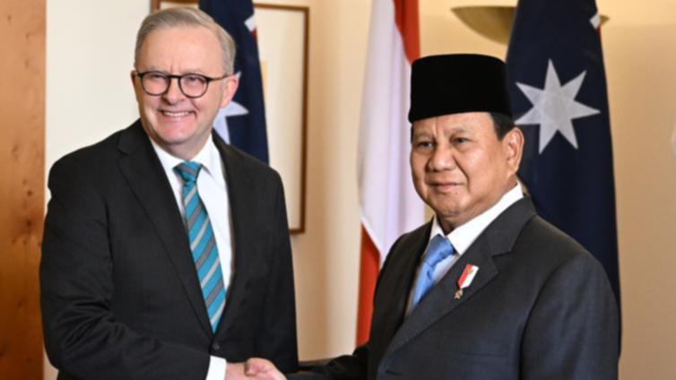 Anthony Albanese told Prabowo Subianto he wanted to visit Jakarta first after his re-election.