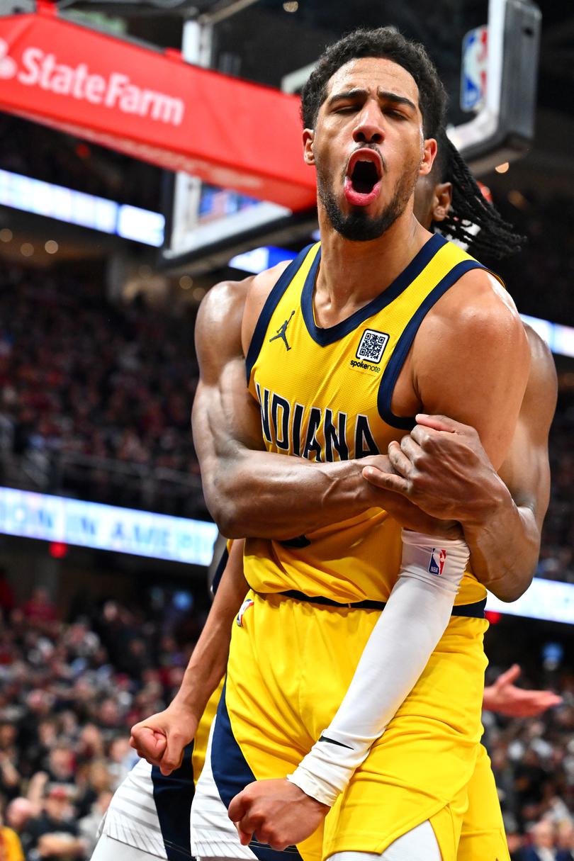Tyrese Haliburton has again starred for the Indiana Pacers.