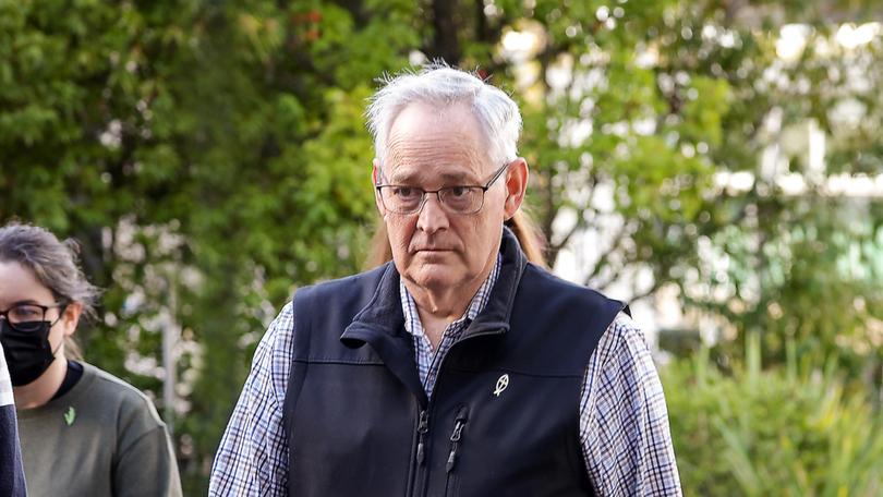 Lunch survivor Ian Wilkinson is present in court on Thursday. Picture: NewsWire/Ian Currie