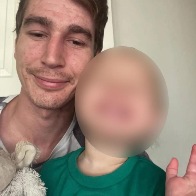 Harrison McElroy and his partner were killed after they were hit by a car in South Yunderup on Sunday.