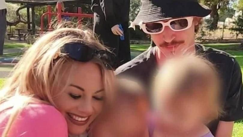 A 17-month-old girl in the backseat of the car survived.