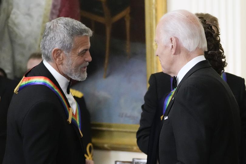 There are claimed Joe Biden didn’t recognise George Clooney.